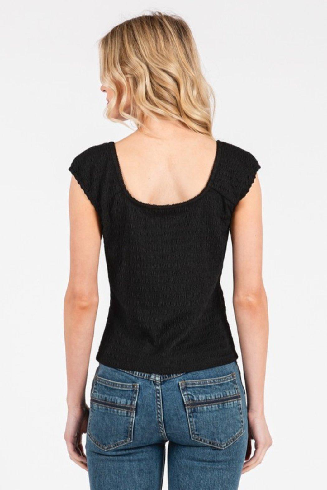 Scalloped Edge Top Product Image