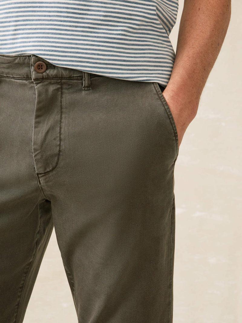 Coastline Stretch Chino - Faded Black Product Image