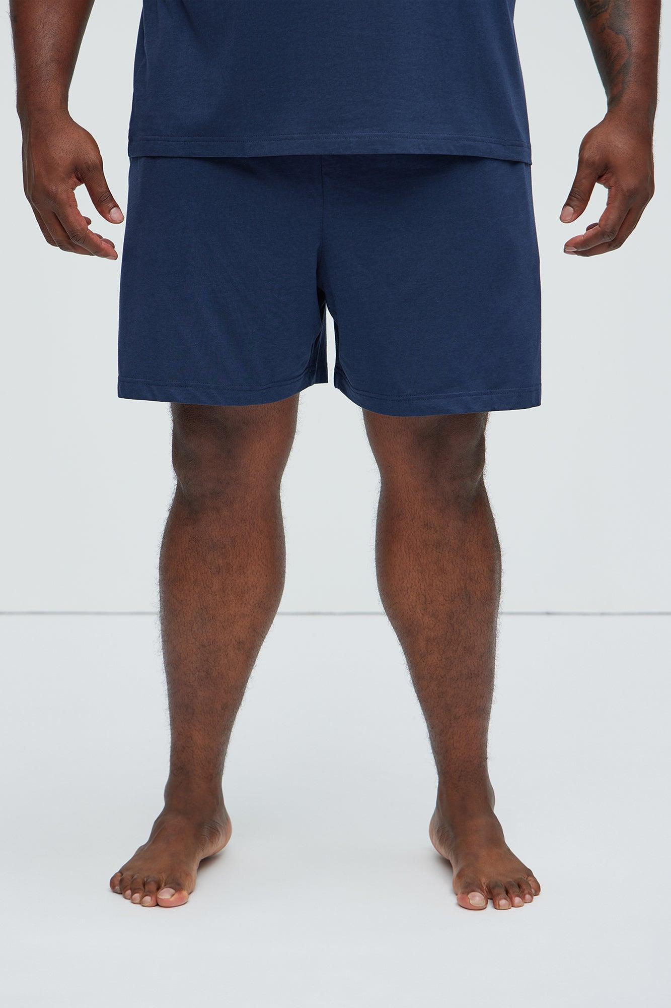 Essential Modal Lounge Shorts - Navy Product Image