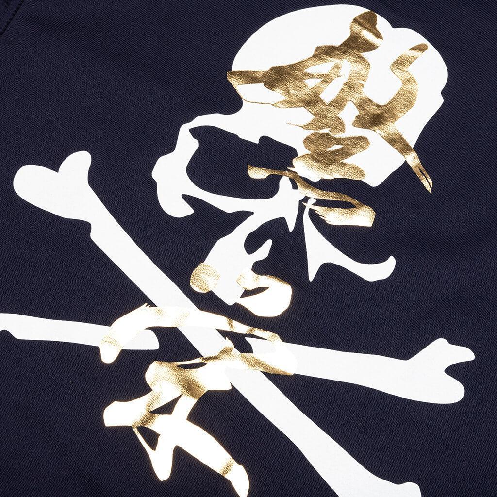 Navy Printed T-Shirt - Navy Male Product Image