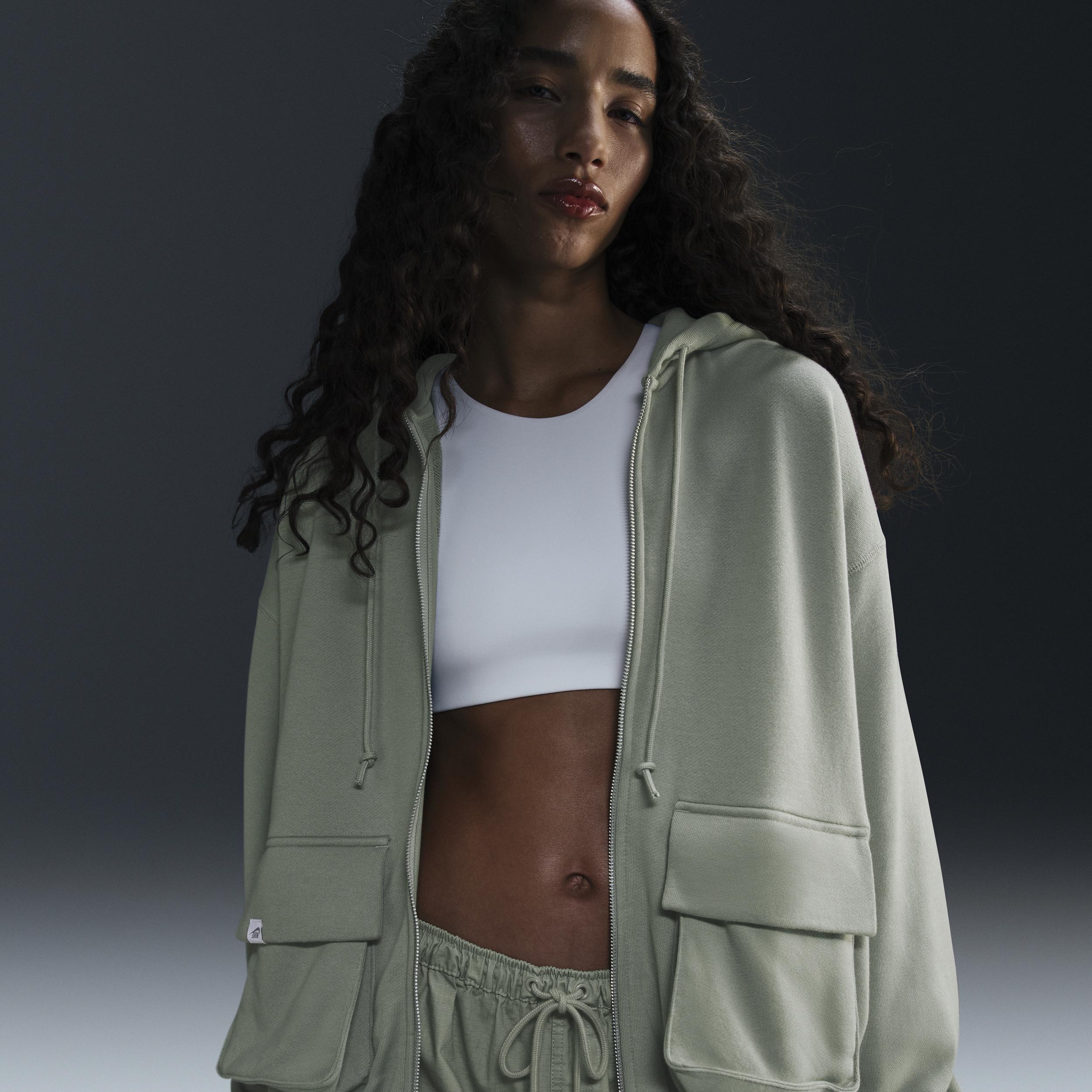 Nike Sportswear Women's Oversized Full-Zip French Terry Hoodie Product Image