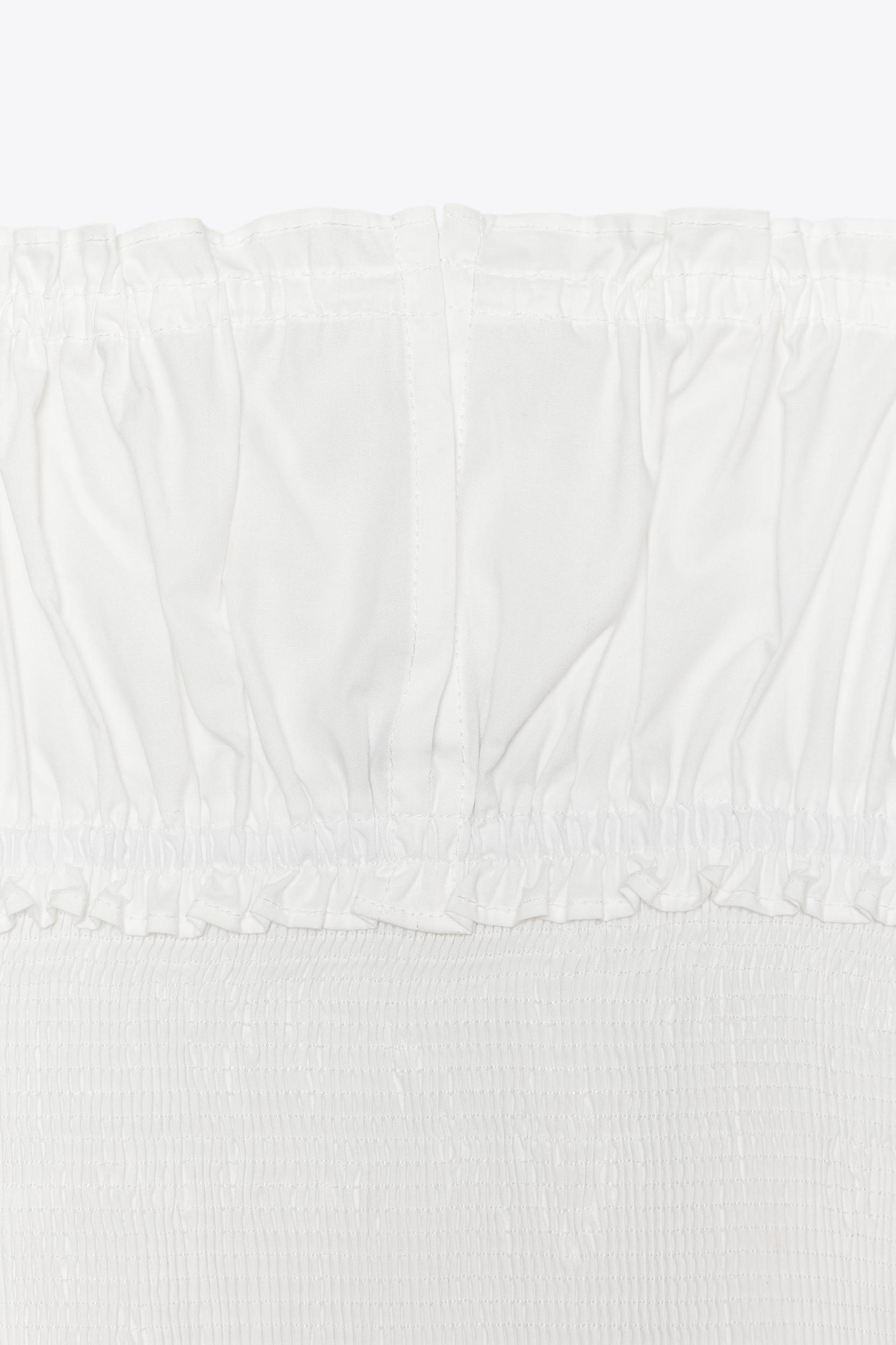 TIE POPLIN TOP Product Image