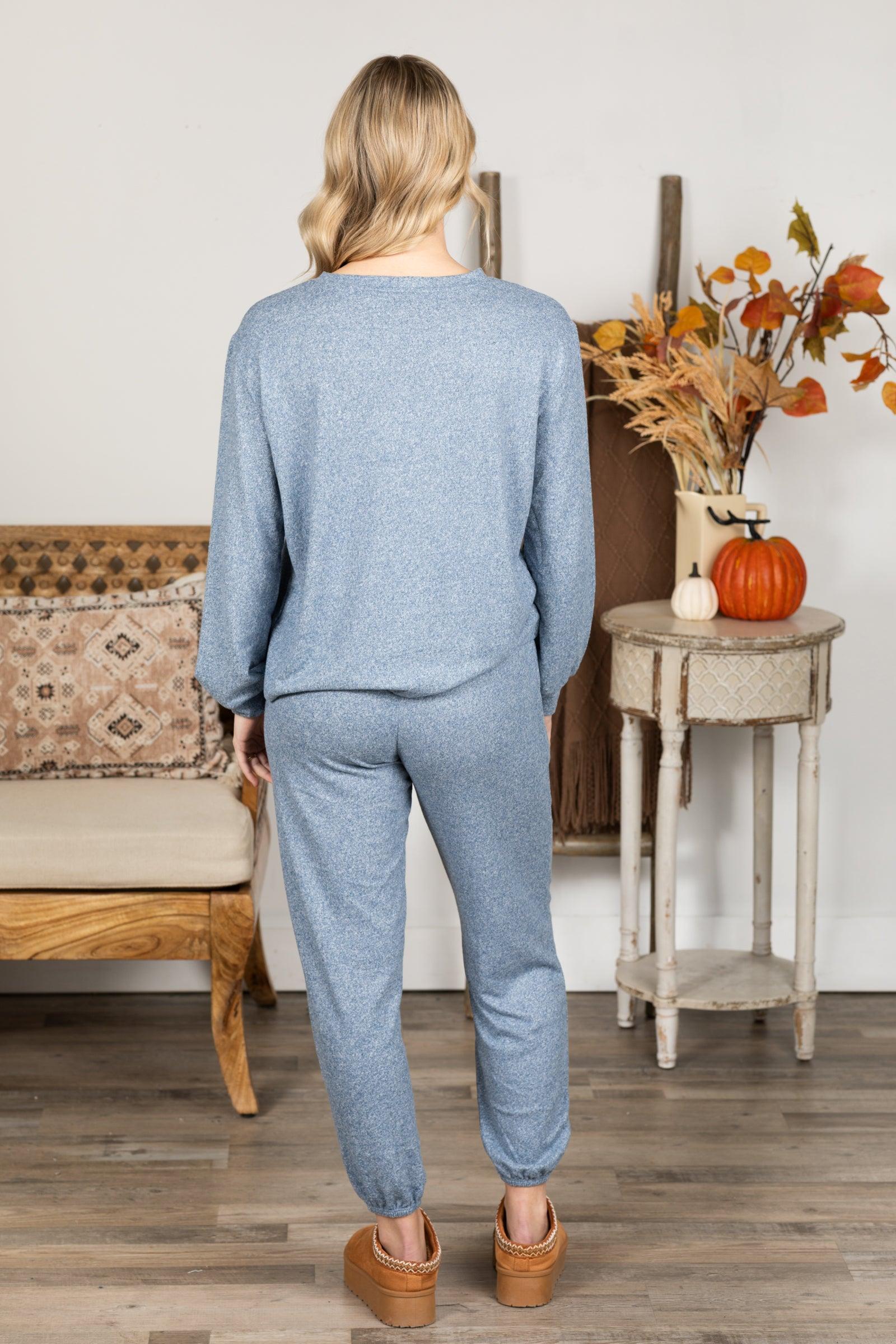 Hacci Long Sleeve And Joggers Set Product Image