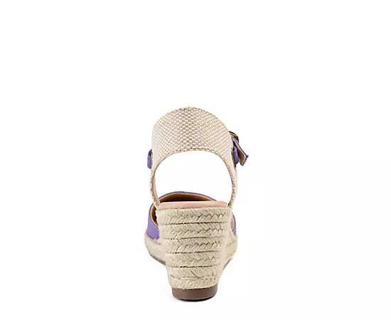 Journee Ashlyn Women's Wedges, Size: 9, Purple Product Image