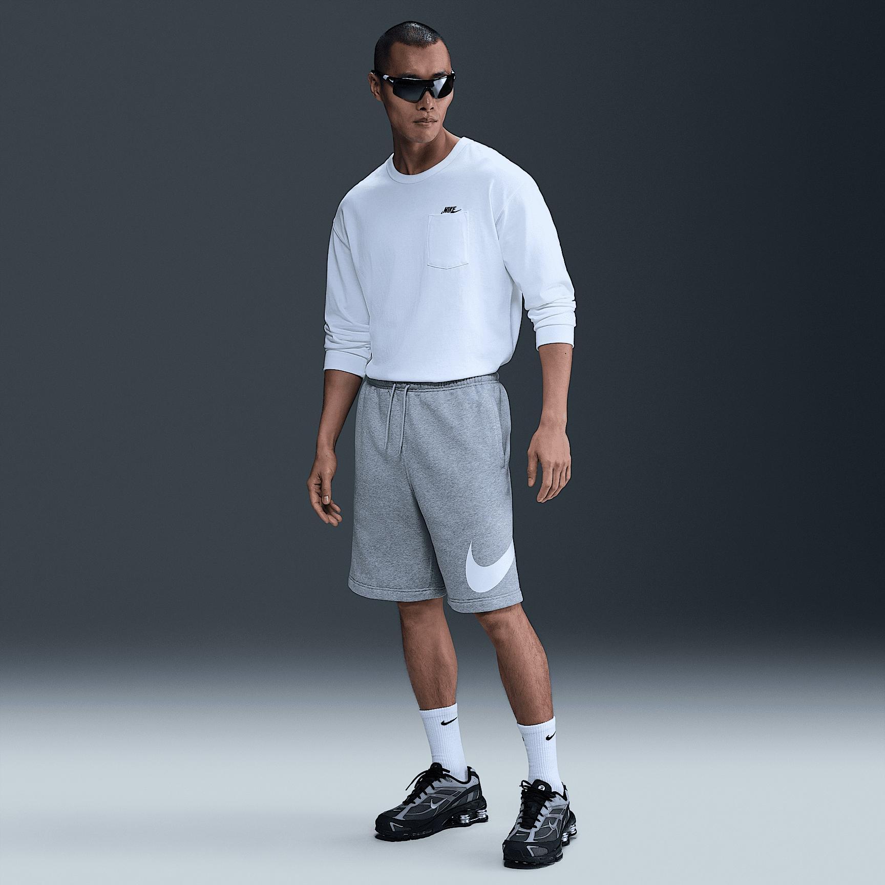 Nike Mens Club Fleece Shorts | FN3906-063 Product Image