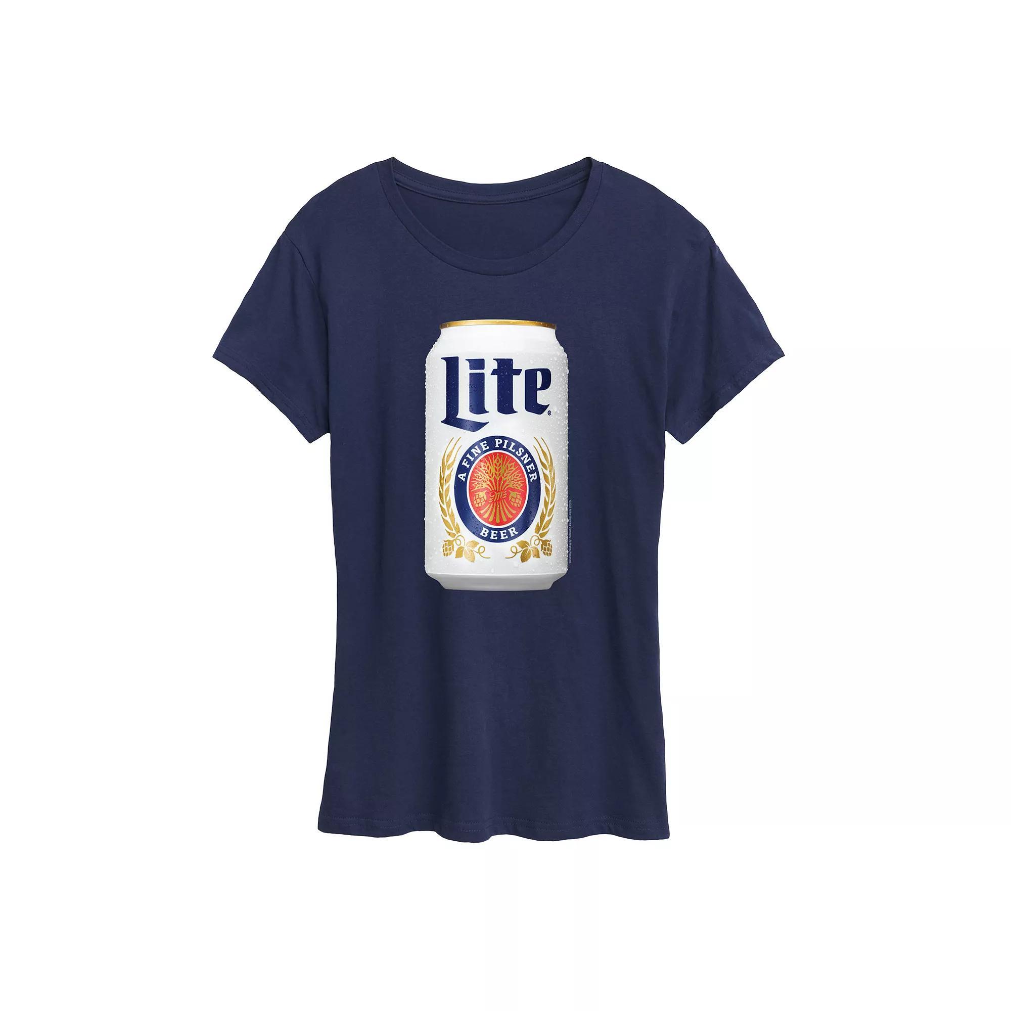 Women's Miller Lite Can Graphic Tee,  Product Image