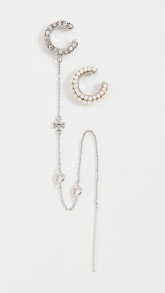 Tory Burch Pearl Threader and Ear Cuffs | Shopbop Product Image