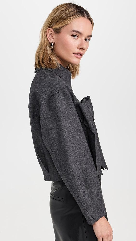 MEIMEIJ Cropped Jacket with Bows | Shopbop Product Image