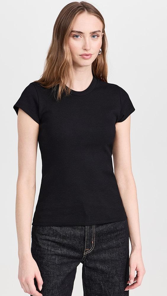 Jeanerica Valeria Rib Tee | Shopbop Product Image