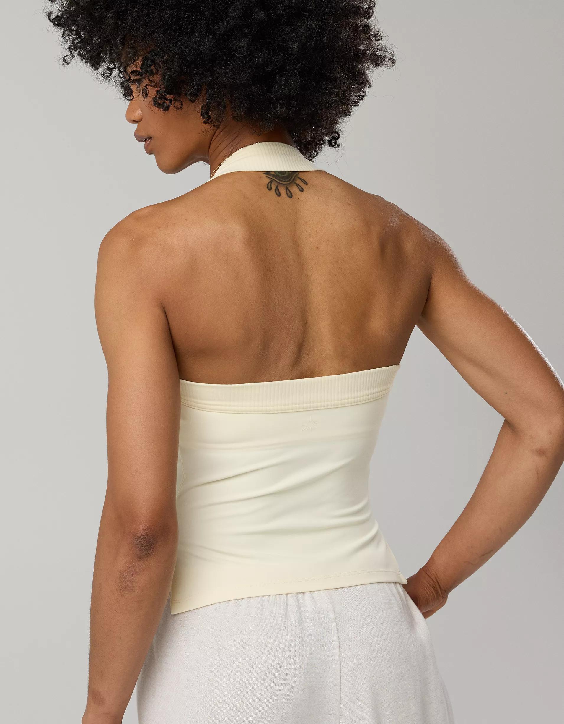 OFFLINE By Aerie Real Me XTRA Halter Tank Top Product Image