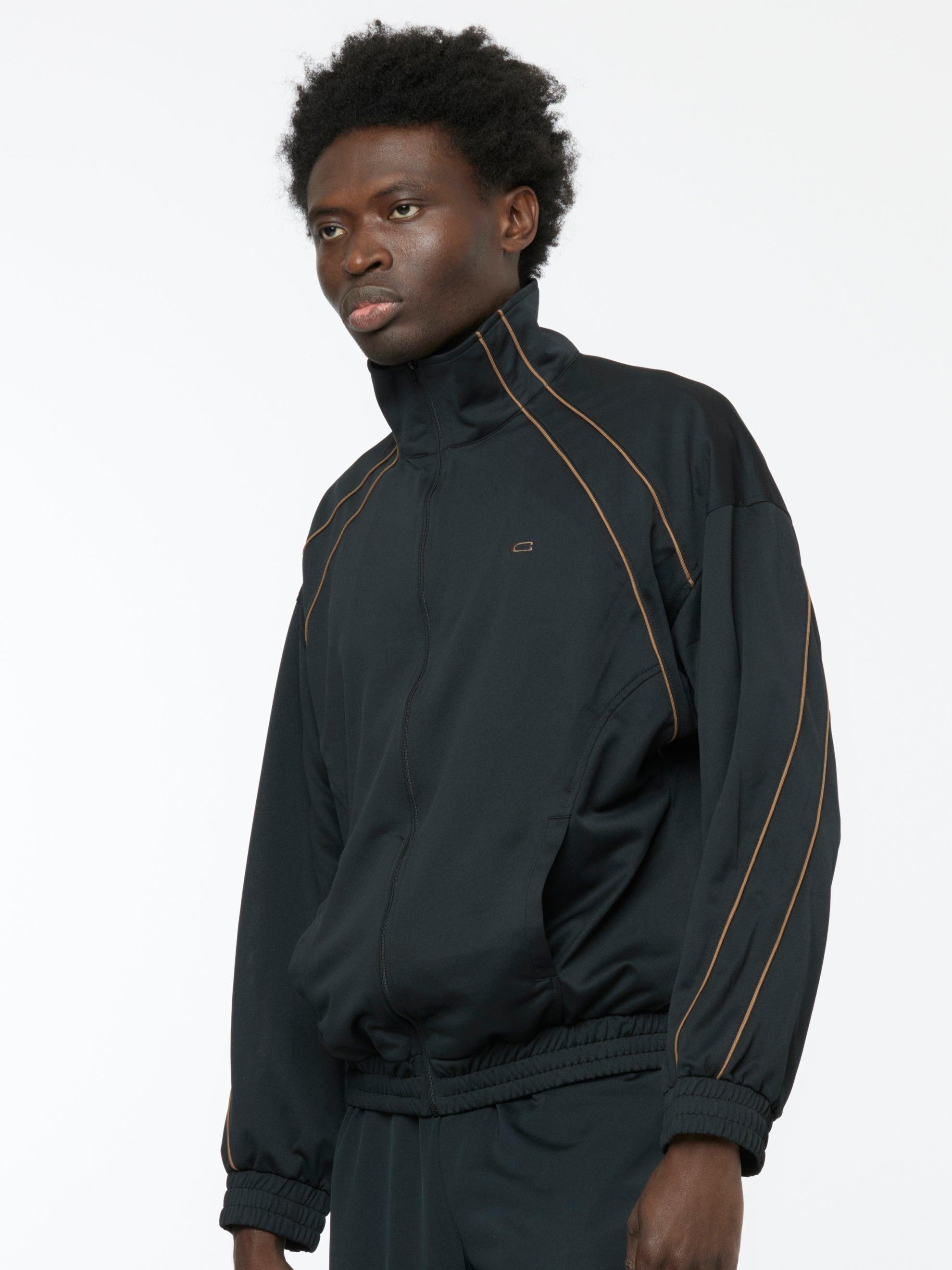 Club Jersey Track Jacket (Black) Product Image