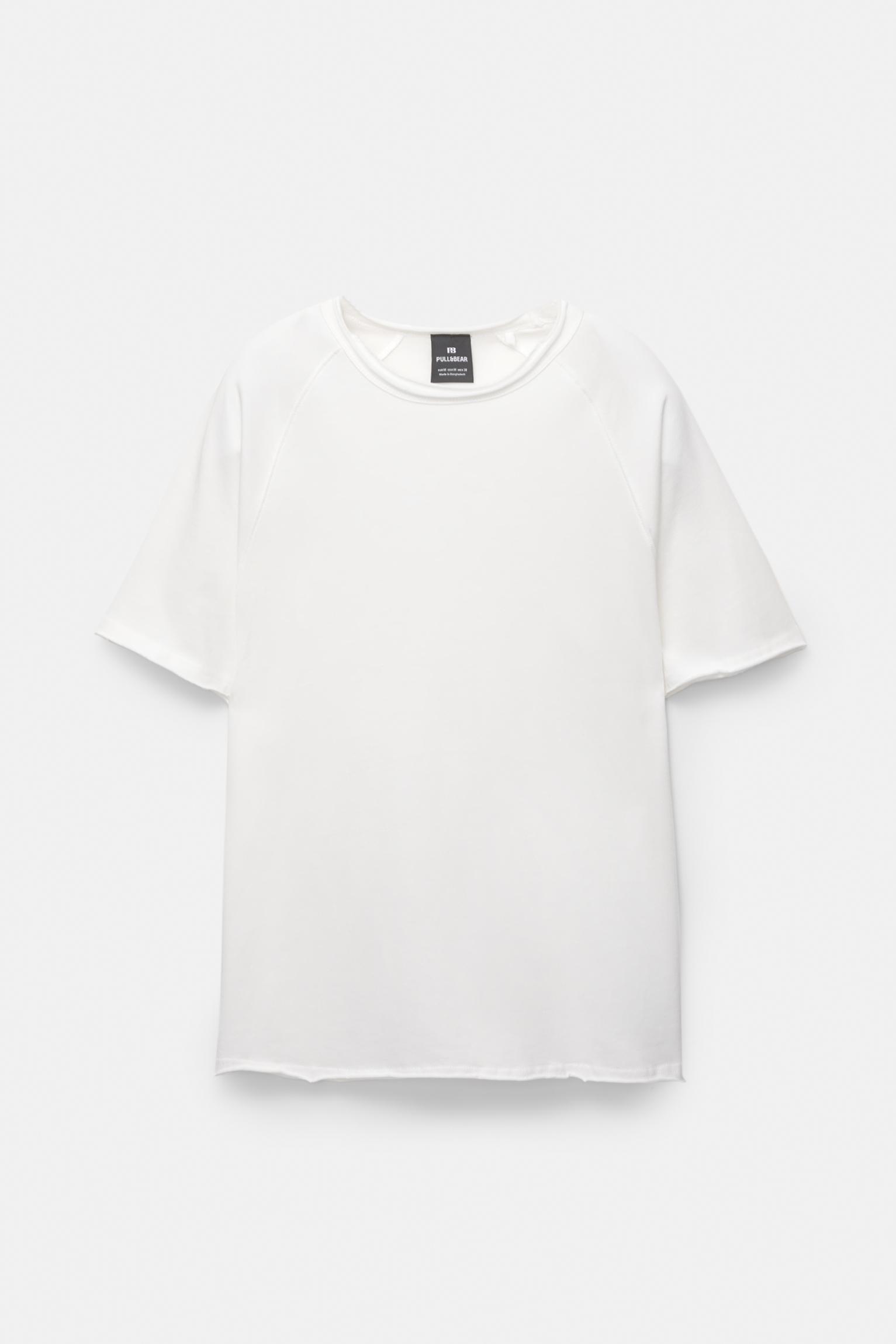 Short sleeve T-shirt with piping Product Image