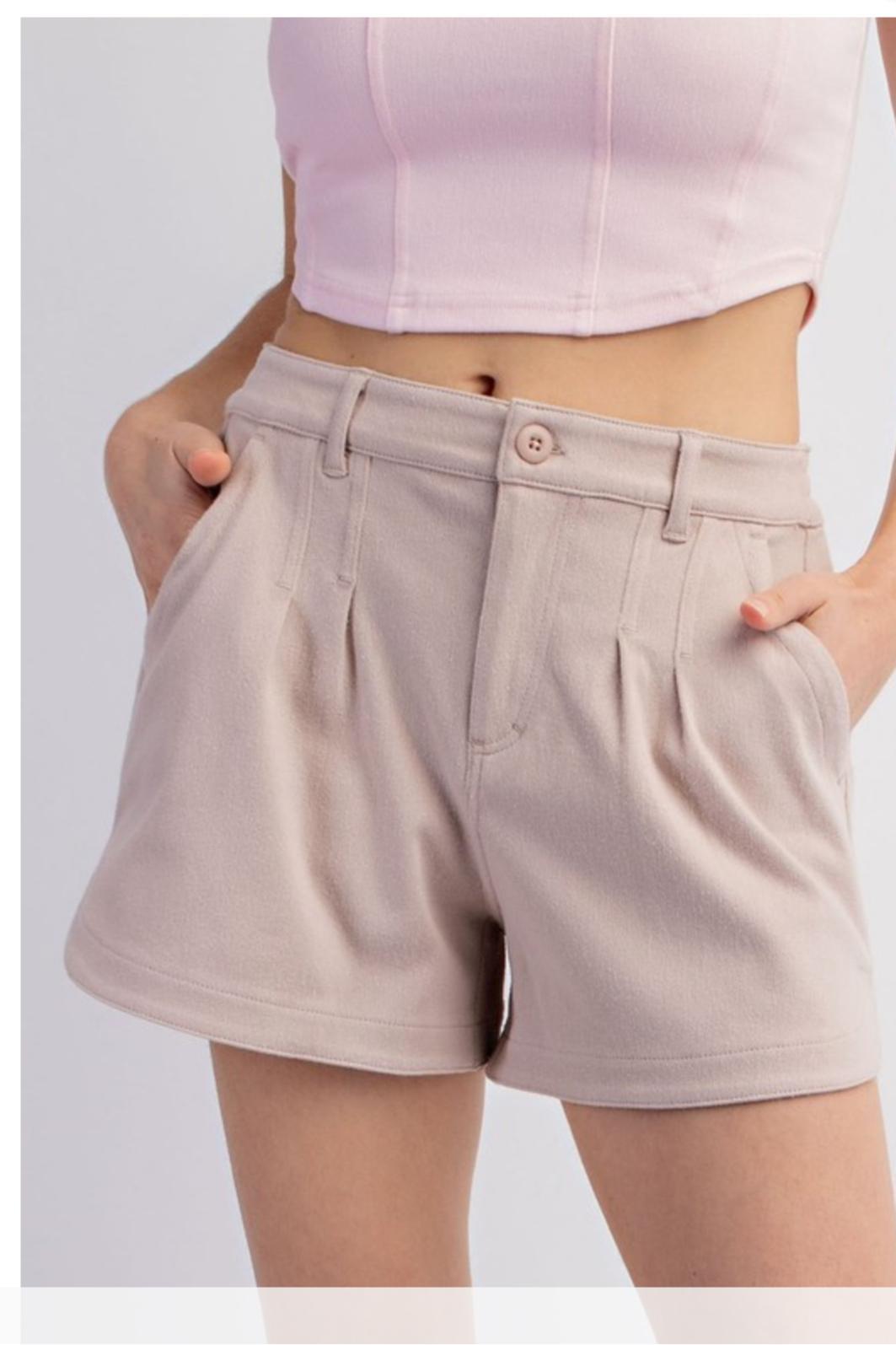 Twill stretch shorts Product Image