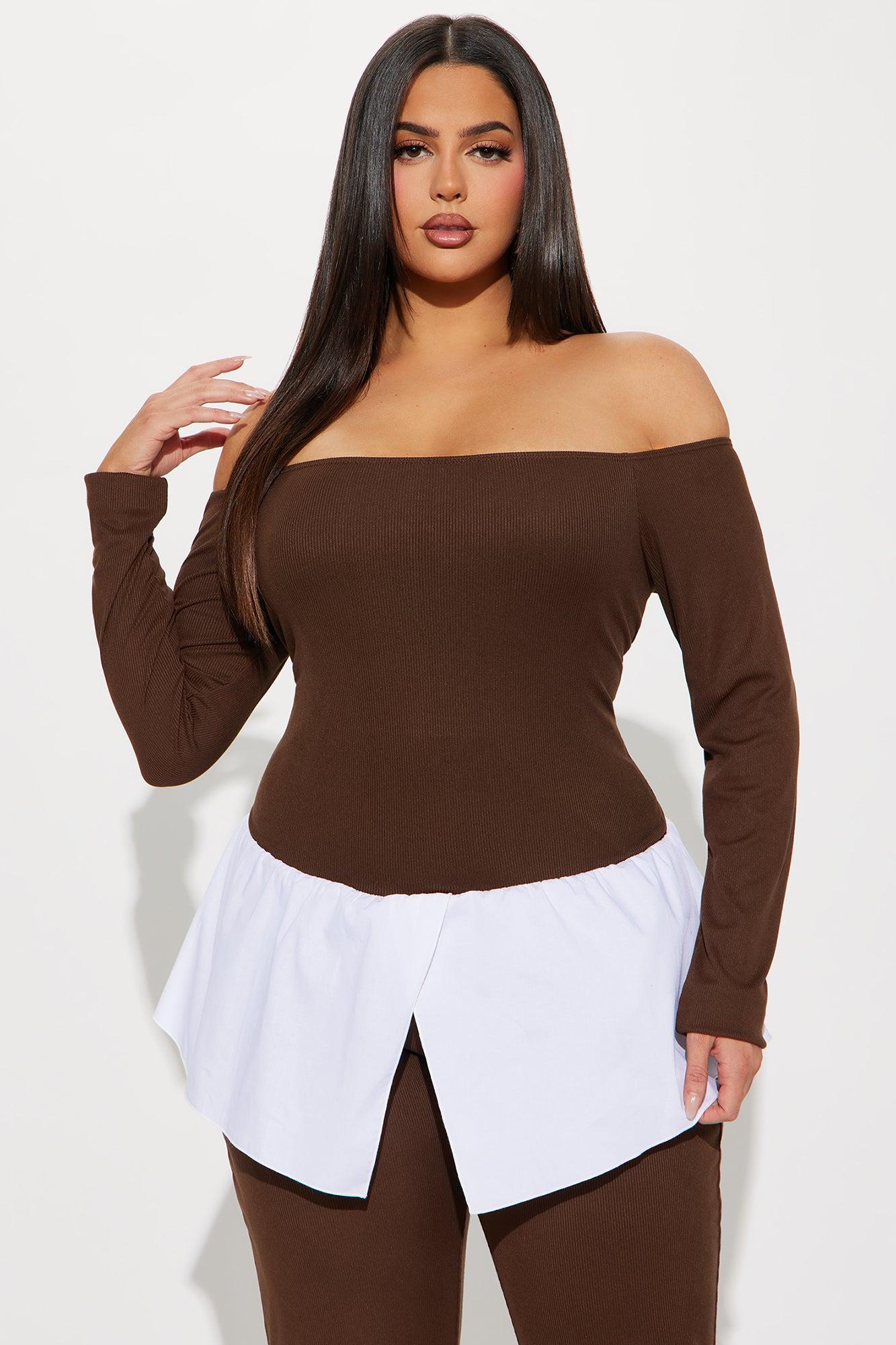 Amy Pant Set - Brown Product Image