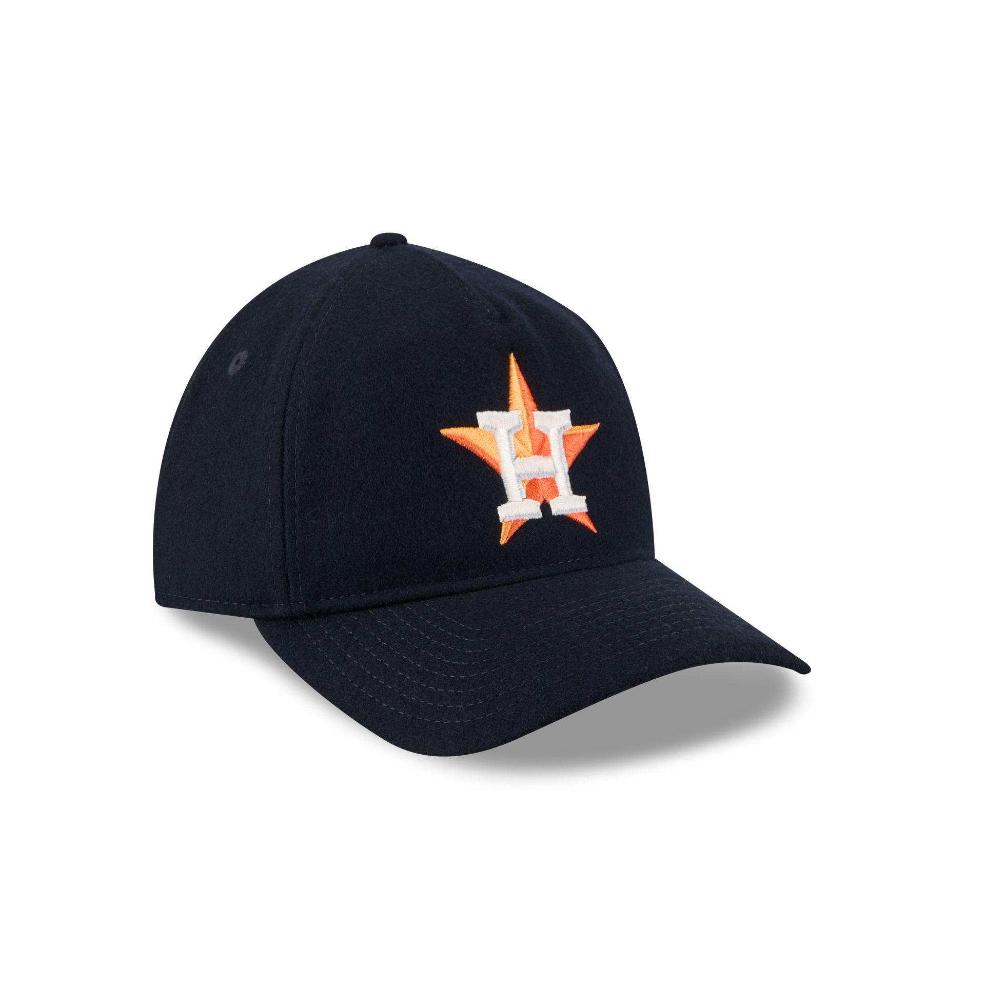 Houston Astros Wool Letterman 9TWENTY A-Frame Adjustable Hat Adjustable Hat Male Product Image