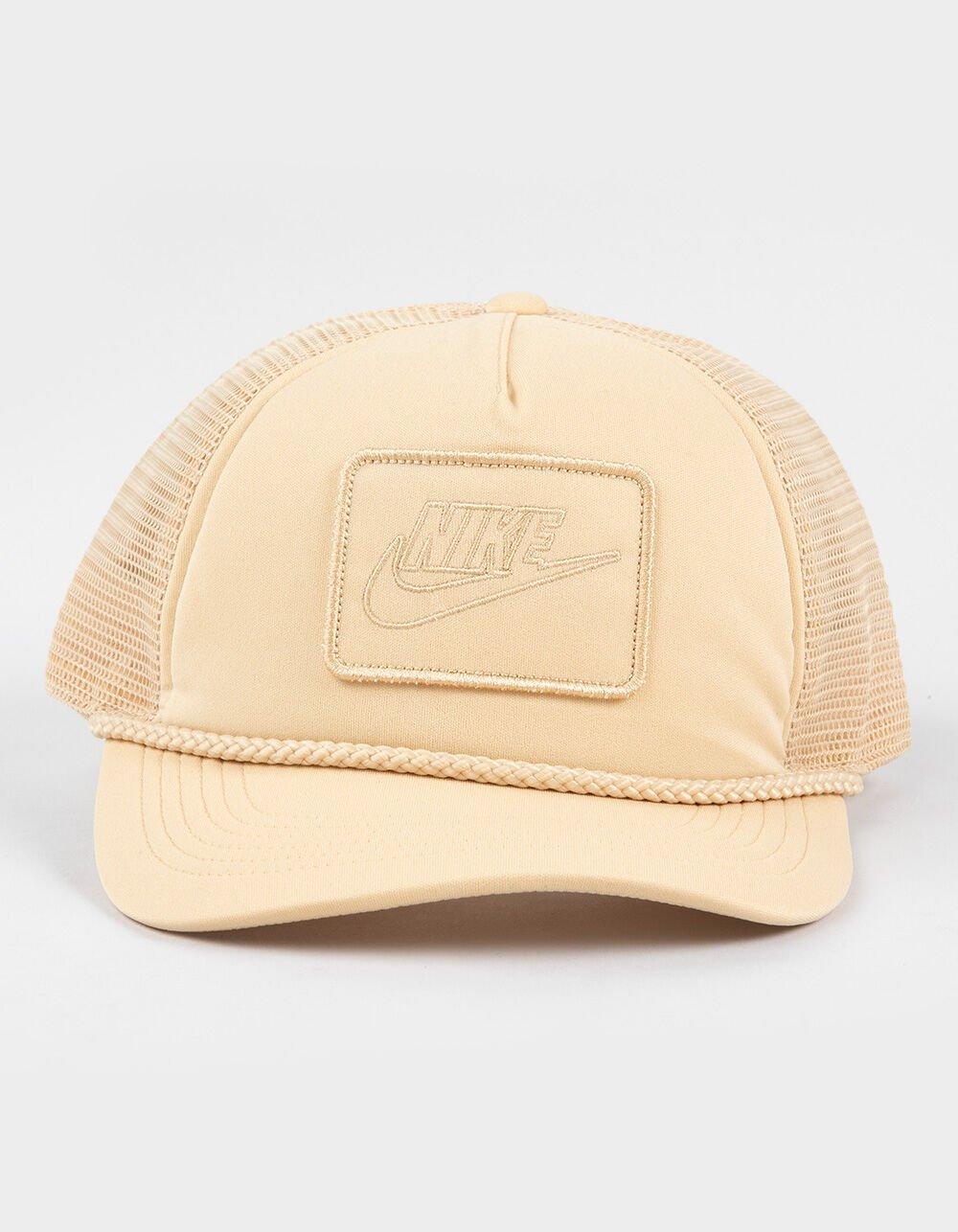 NIKE Dri-FIT Rise Structured Trucker Hat - CREAM Product Image