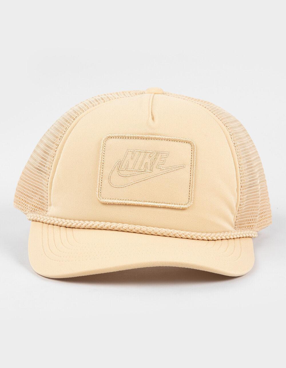 NIKE Dri-FIT Rise Structured Trucker Hat - CREAM Product Image
