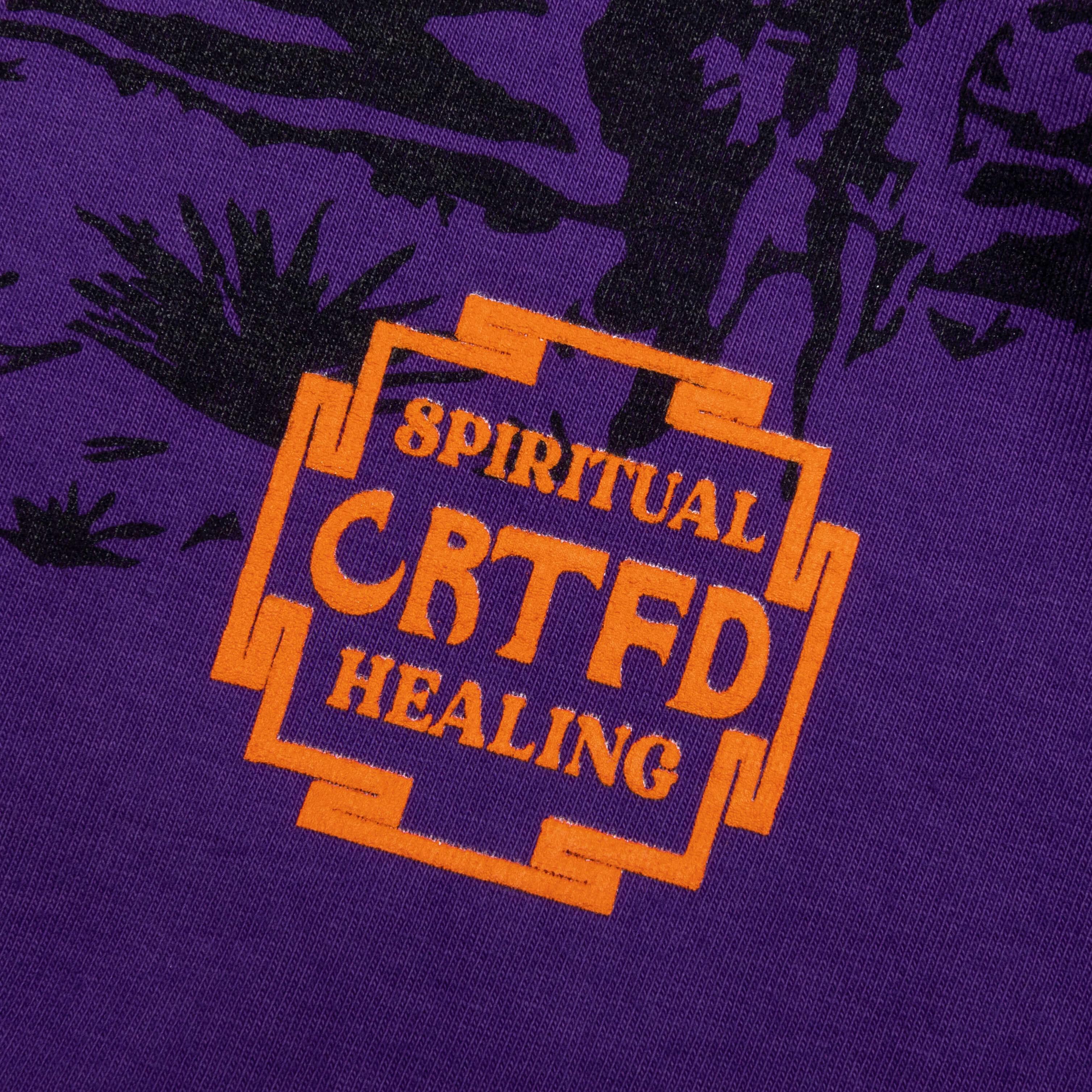 Feature x CRTFD T-Shirt - Purple Male Product Image