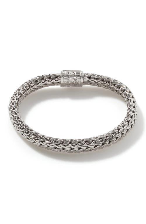 JOHN HARDY Classic Chain 7.5mm Bracelet In Silver/diamonds Product Image