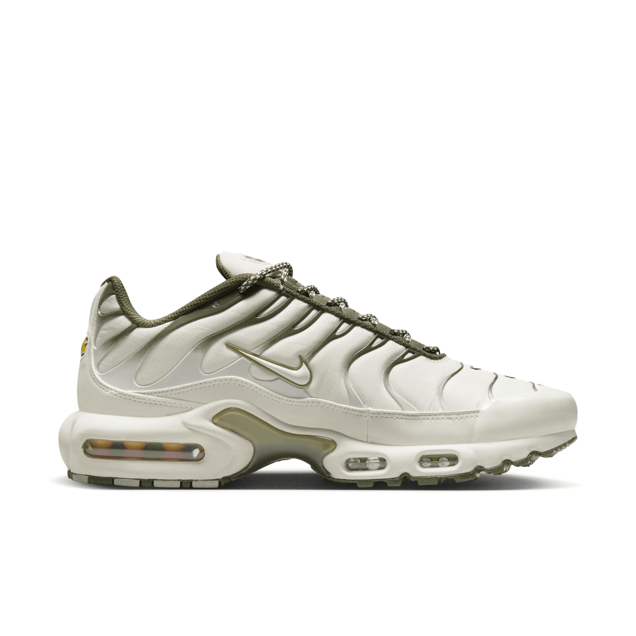 Nike Mens Nike Air Max Plus - Mens Shoes Beige/Green Product Image