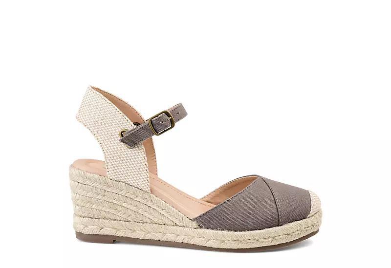 Journee Ashlyn Women's Wedges, Size: 12, Gray Product Image