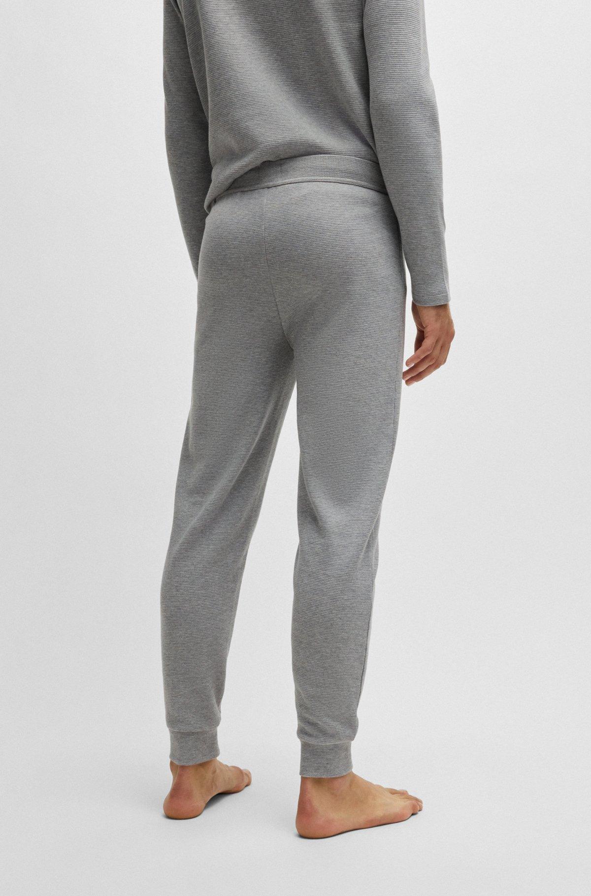 Waffle-structure pajama bottoms Product Image