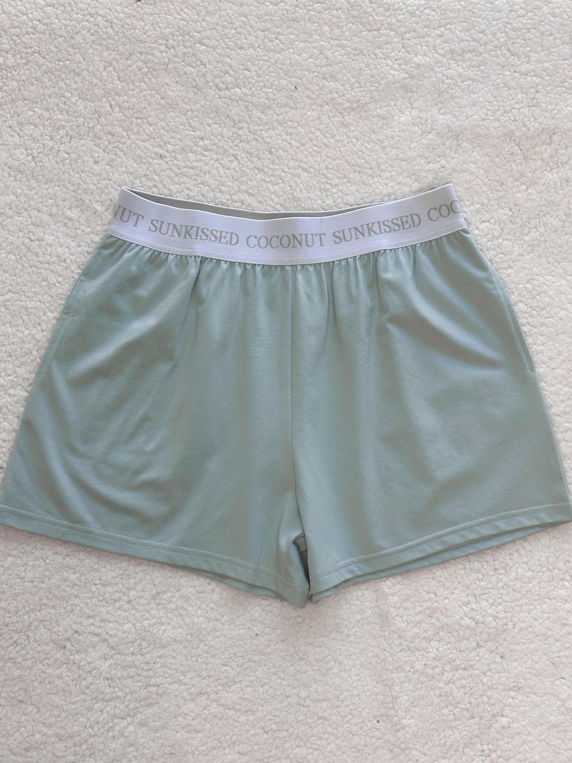 Hamptons Blue Basic Watercolor shorts Product Image