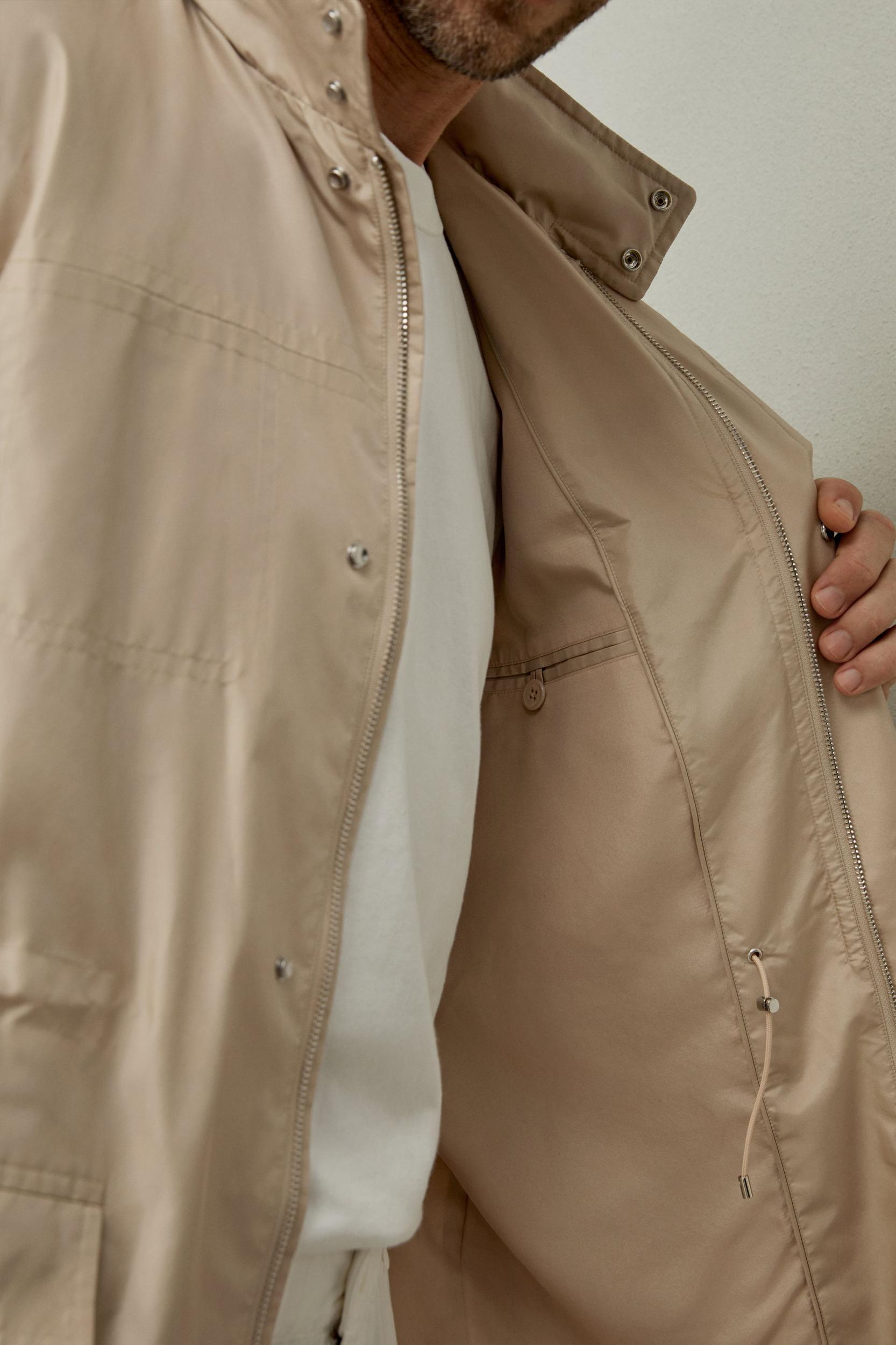 Water-Resistant Modern Utility Men Jacket Product Image