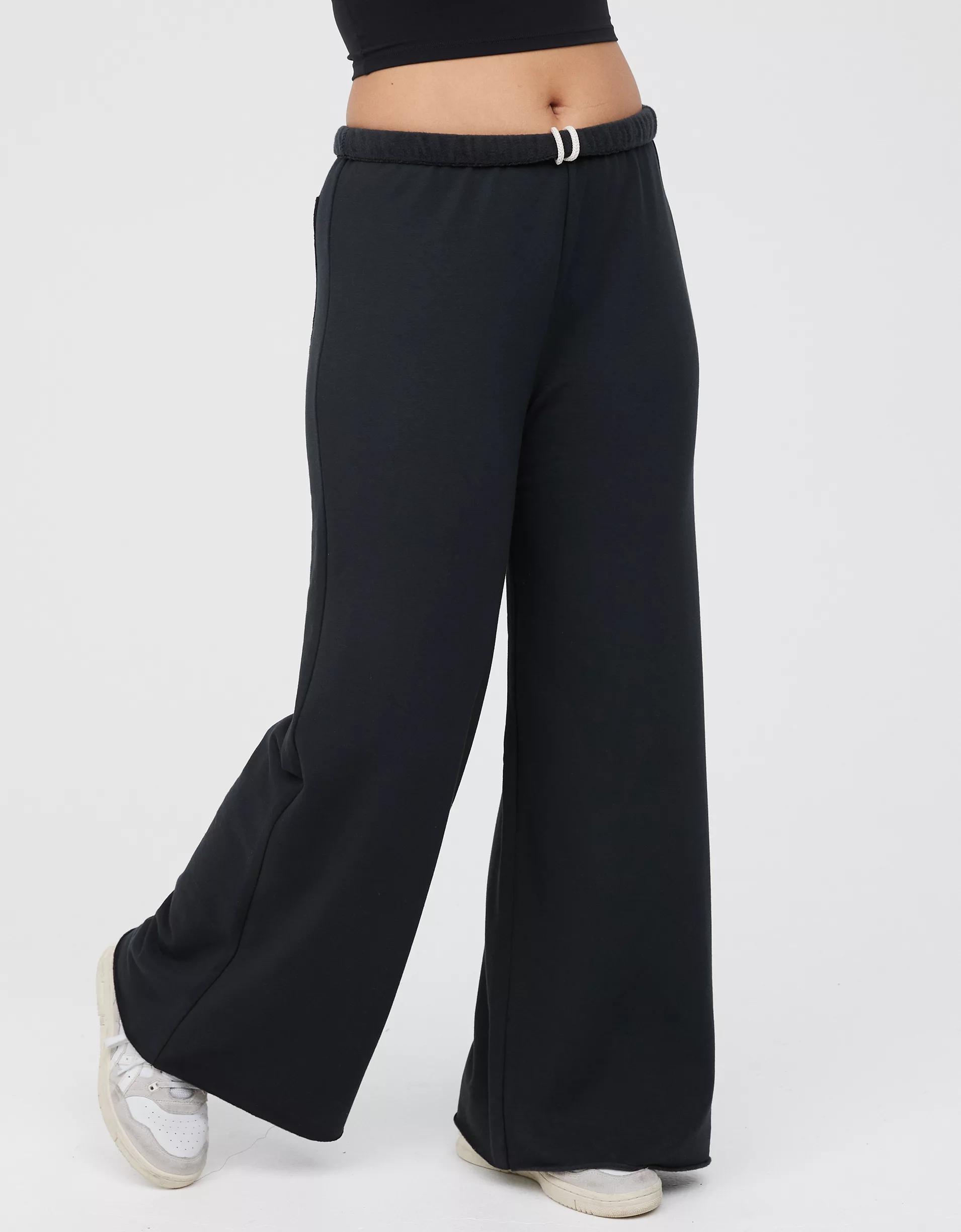 OFFLINE By Aerie OTT Fleece Super Wide Leg Pant Product Image
