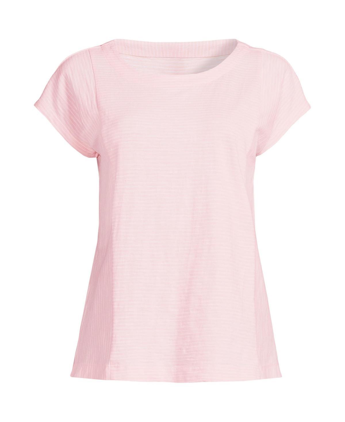 Womens Lands End Slub Tee Product Image