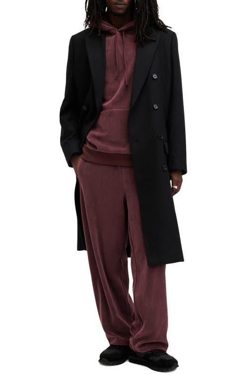 ALLSAINTS Draven Cotton Blend Sweatpants In Moretti Red Product Image