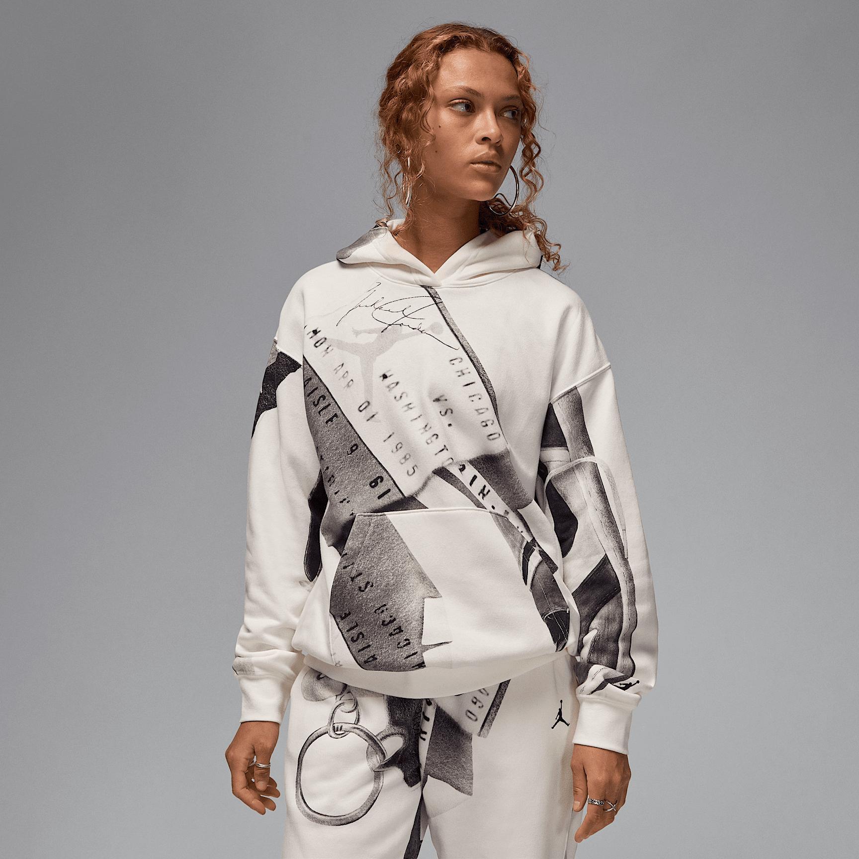 Womens Brooklyn Fleece All-over Print Pullover Hoodie Product Image