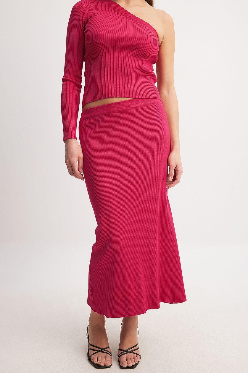 Knitted Midi Skirt Product Image
