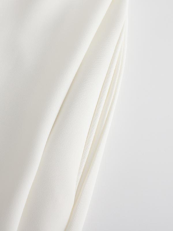 Cap Sleeve Wide Leg Solid Color Jumpsuits Product Image