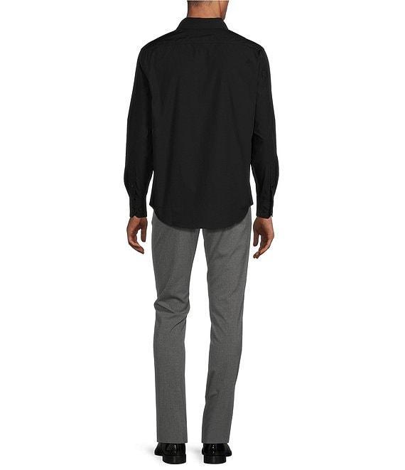 Murano Wardrobe Essentials Ultimate Modern Comfort Stretch Solid Long Sleeve Woven Shirt Product Image