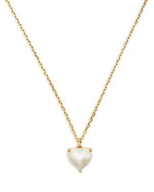 kate spade new york My Love April Birthstone Heart Pendant Necklace, 16-19 Product Image