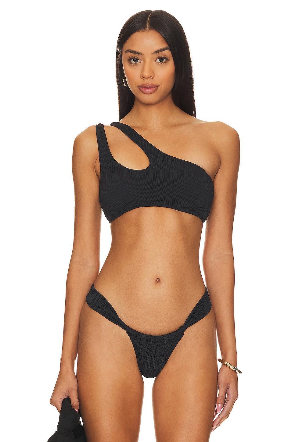 One Shoulder Keyhole Bikini Top Seafolly Product Image