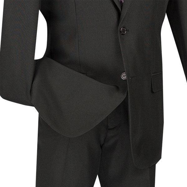 Ramses Collection - Double Breasted Suit 2 Piece Regular Fit in Black Product Image