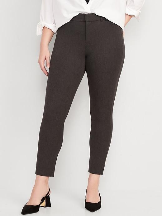 High-Waisted Pixie Skinny Ankle Pants Product Image