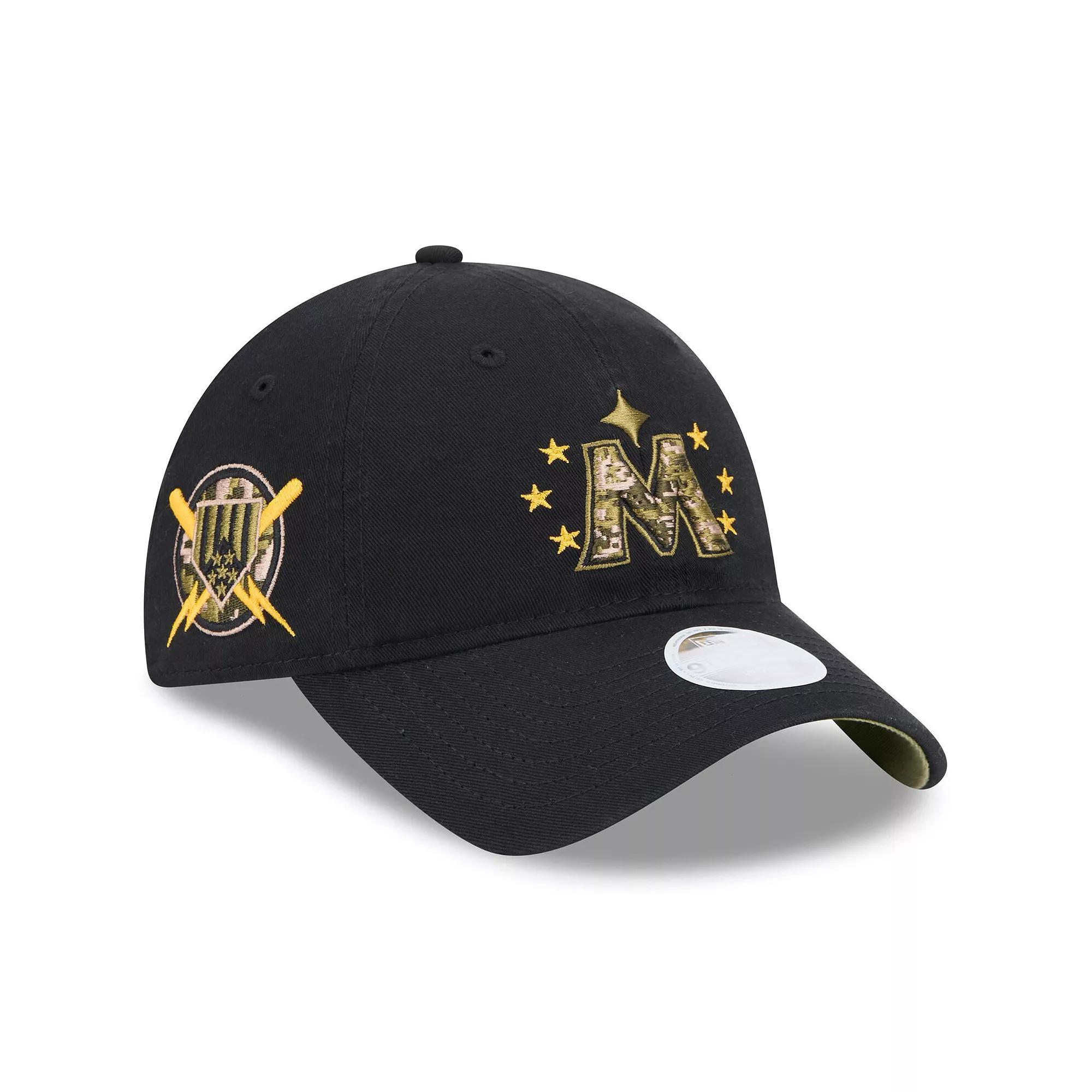 Women's New Era  Black Minnesota Twins 2024 Armed Forces Day 9TWENTY Adjustable Hat Product Image