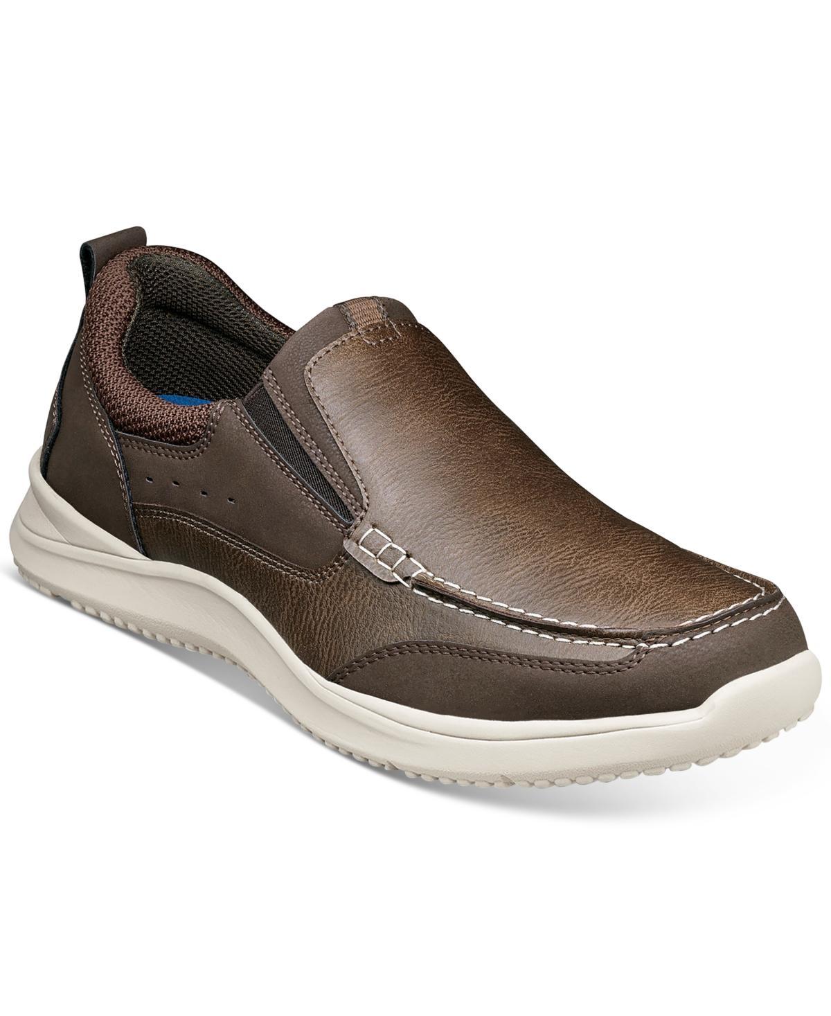 Nunn Bush Conway Casual Slip-On (Dark ) Men's Shoes Product Image