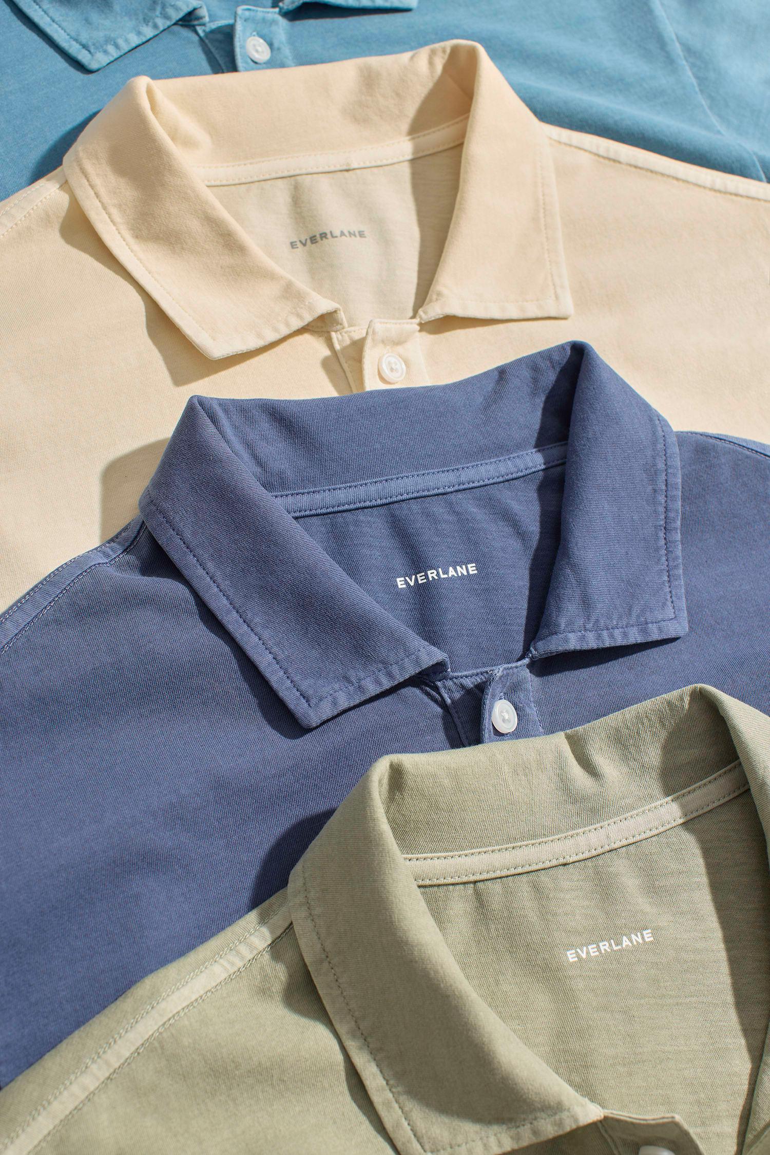 The Essential Organic Garment-Dyed Polo Product Image