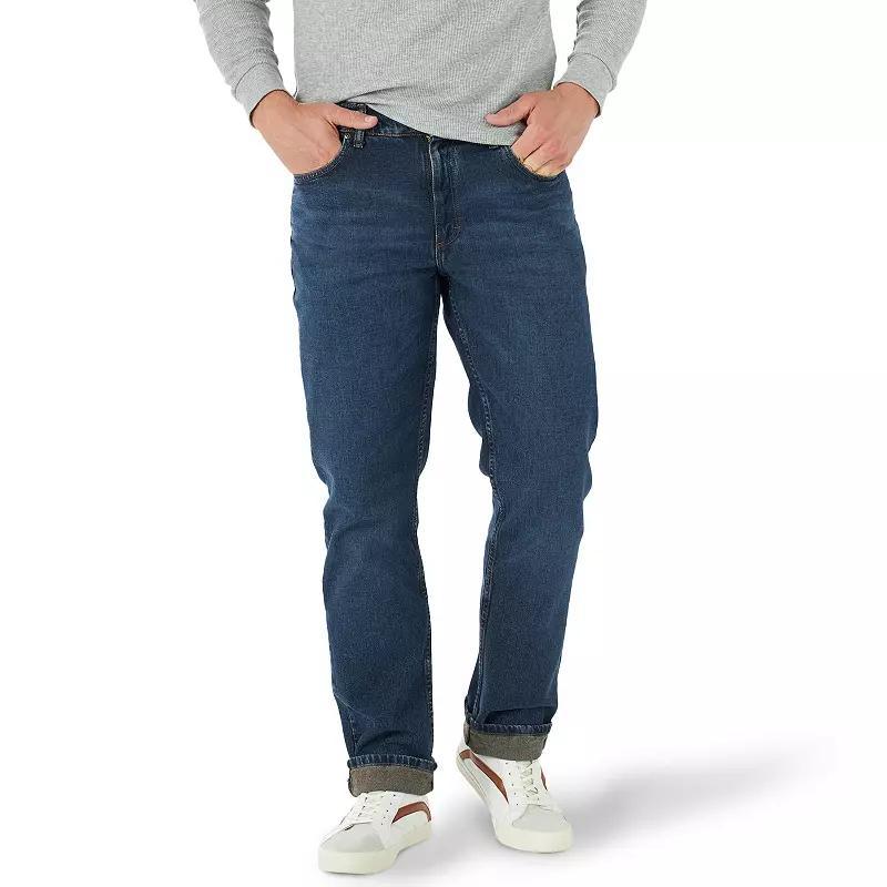 Mens Lee Legendary Relaxed-Fit Straight-Leg Jeans Black Shade Product Image