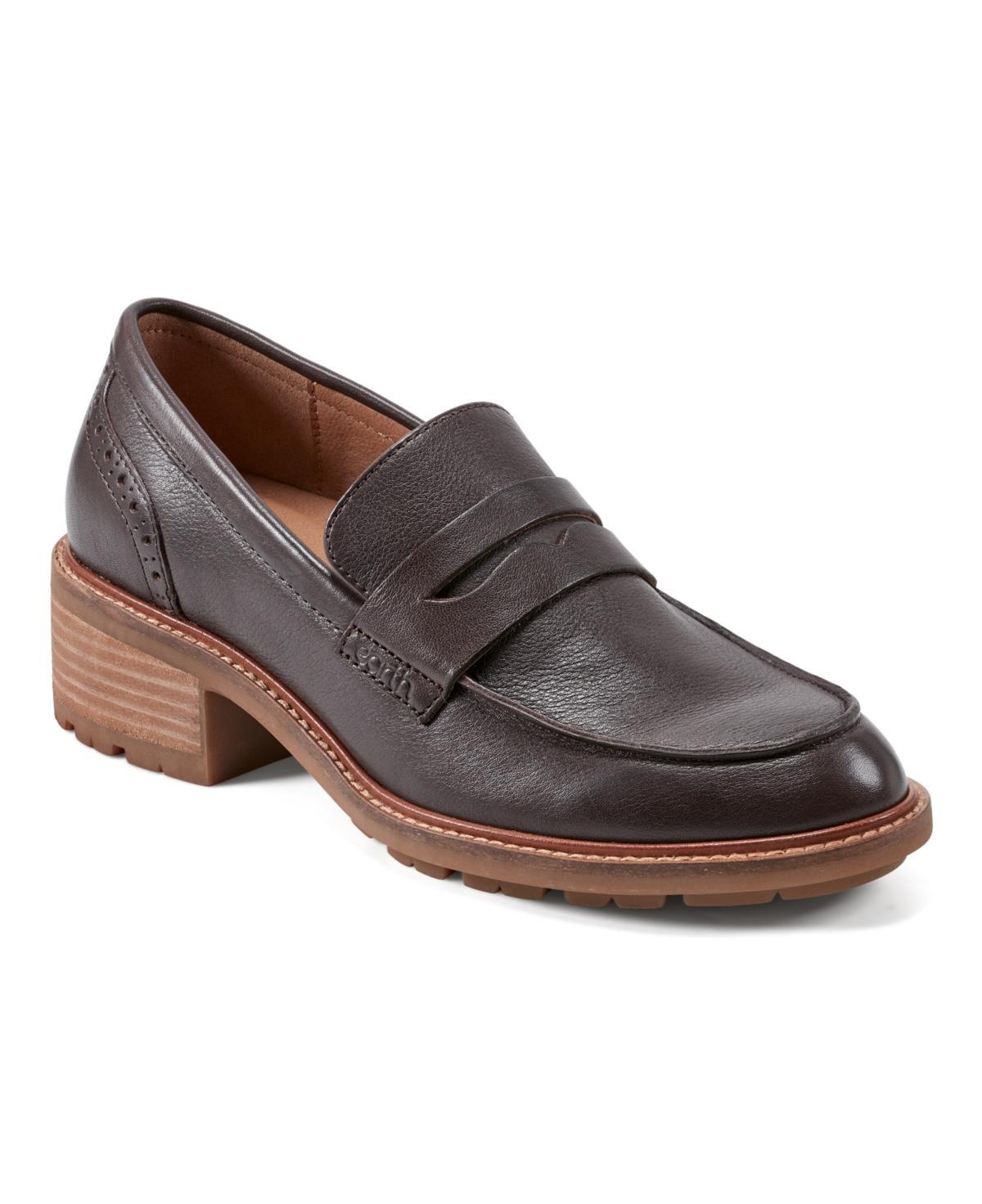 Earth Womens Lindy Casual Slip-On Penny Loafers Product Image