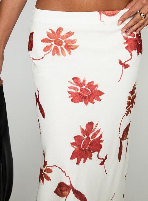 Sun Soaked Midi Skirt Multi Product Image