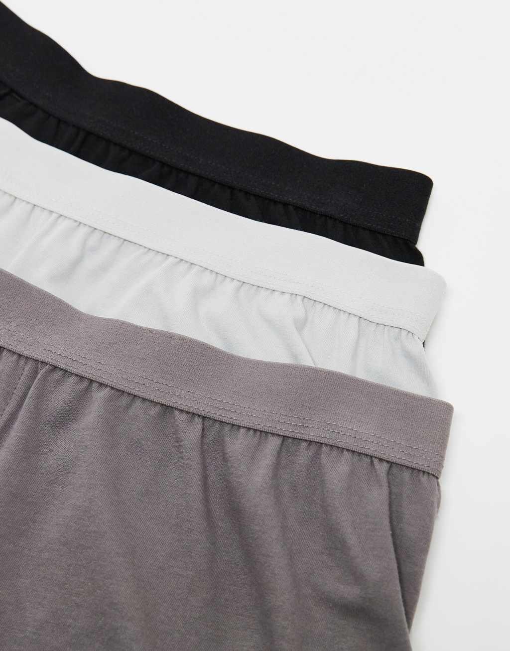 ASOS DESIGN 3 pack boxers in multiple colors Product Image