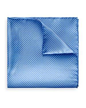 Mens Silk Polka Dot Pocket Square Product Image