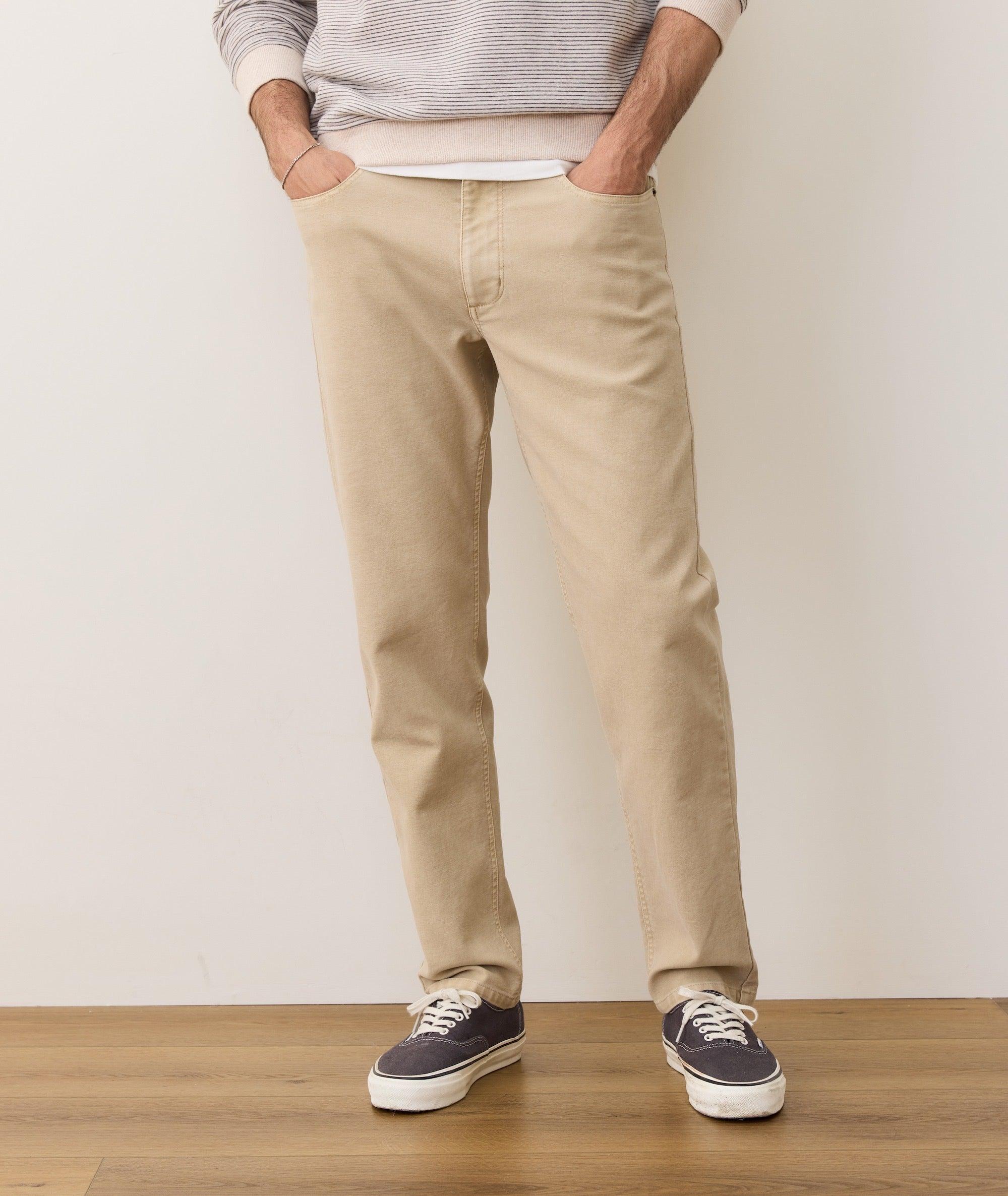 Flex Terry Slim Straight Pant Product Image