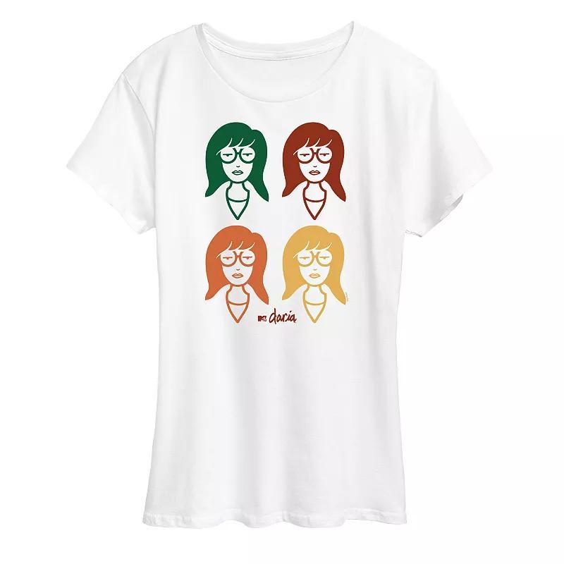 Women's Daria Grid Graphic Tee, Girl's,  Product Image