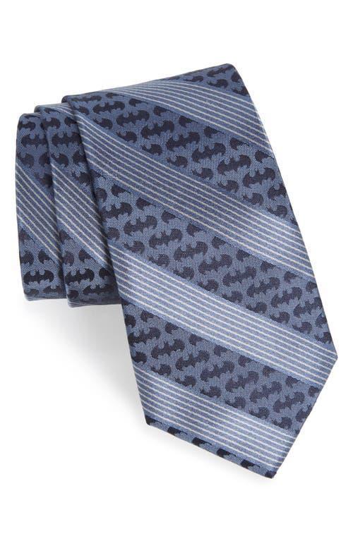 Dc Comics Batman Pinstripe Mens Tie Product Image